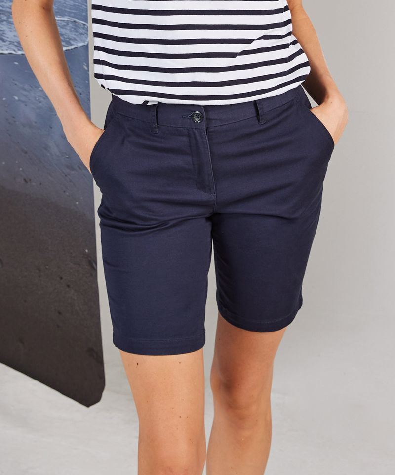 Women's stretch chino shorts | FR606 