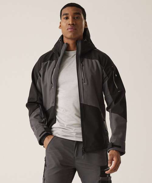 4-Tex stretch 3-layer softshell jacket