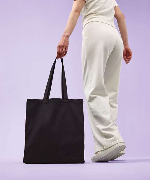 Recycled premium canvas spacious shopper