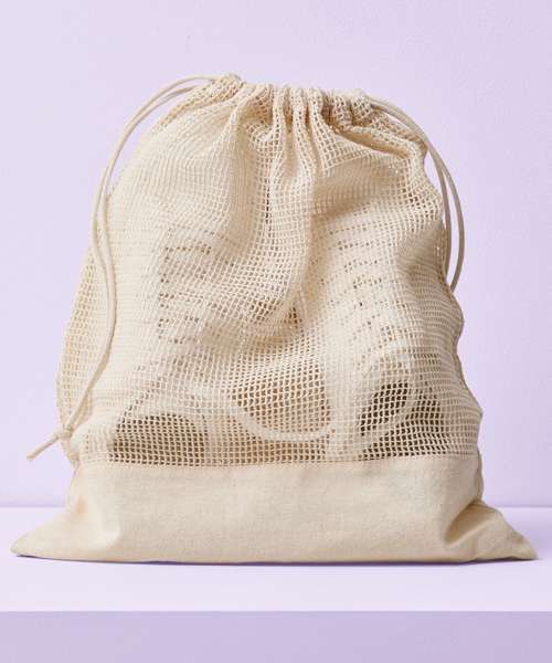 Cotton mesh bag